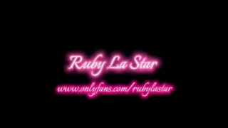 Handjob with huge Dick ruby la star